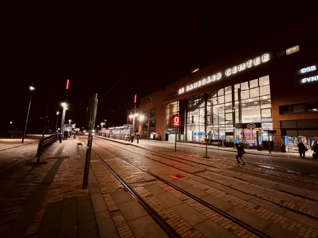 Billede af Odense Banegård Center.