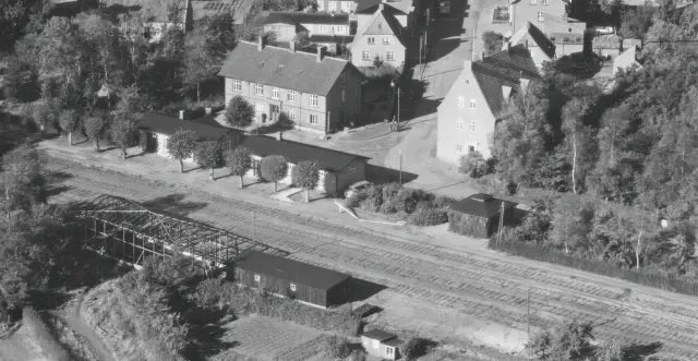 Billede af Juelsminde Station.