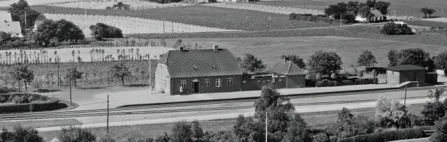 Billede af Vonge Station.