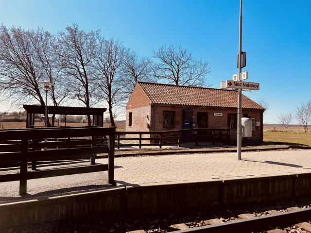 Billede af Grænge Station.