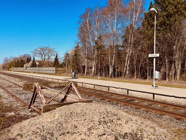 Billede af Grænge Station.