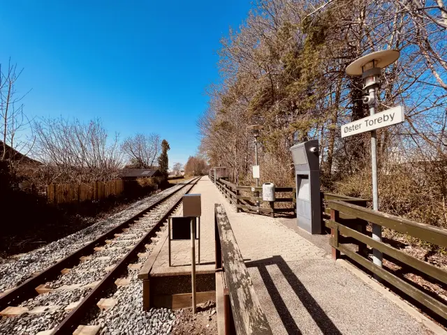 Billede af Øster Toreby Station.
