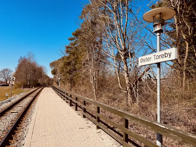 Billede af Øster Toreby Station.