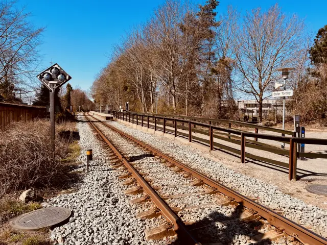 Billede af Øster Toreby Station.