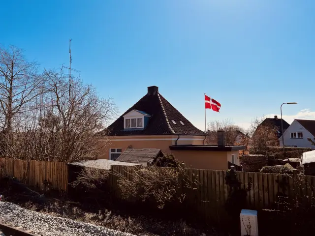 Billede af den tidligere Nagelsti Forgreningsstation.
