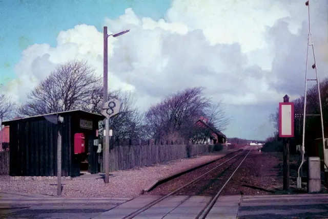 Billede af Humlum Station.