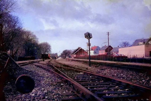 Billede af Hvidbjerg Station.