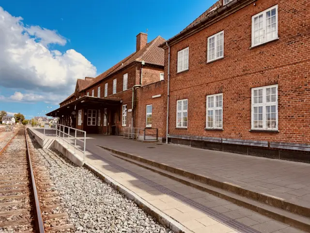 Billede af Nakskov Station.