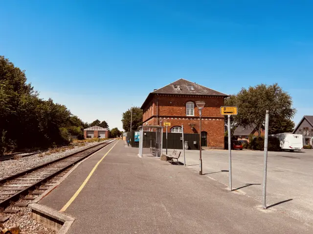 Billede af Nørre Nebel Station.