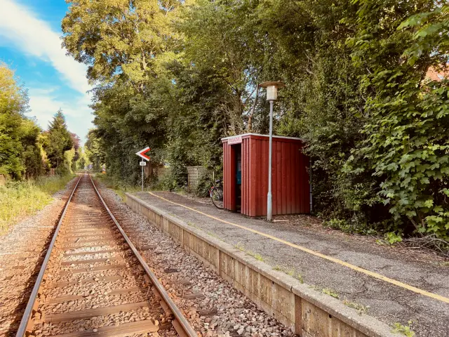 Billede af Frisvadvej Station (perron øst for Frisvadvej).