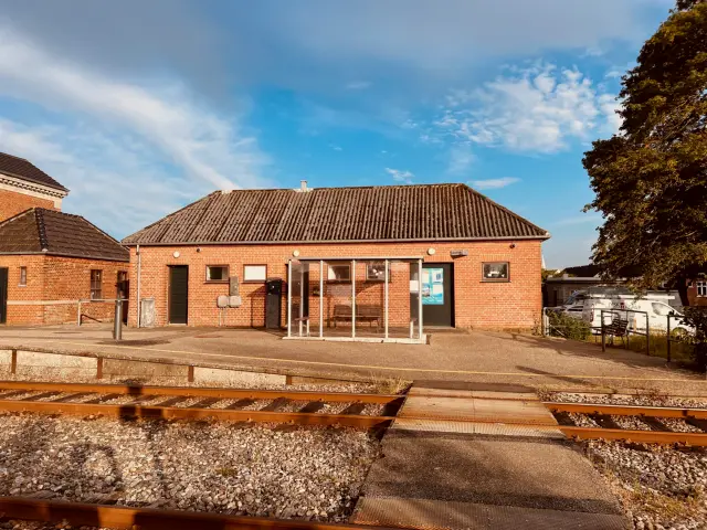Billede af Varde Vest Station.