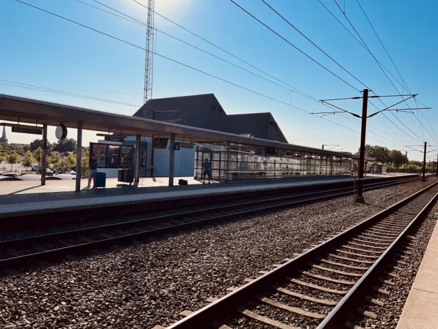 Billede af Nyborg Station.