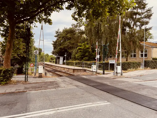 Billede af Lyngby Lokalstation.