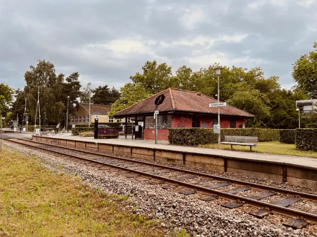 Billede af Lyngby Lokalstation.