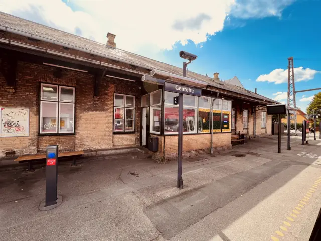 Billede af Gentofte Station.