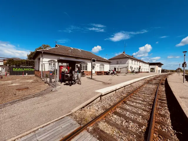 Billede af Nykøbing Sjælland Station.