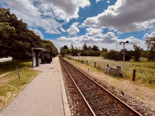 Billede af Nyled Station.