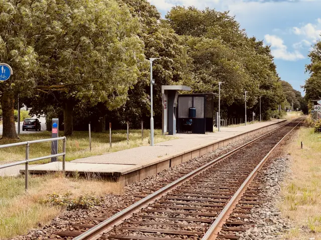 Billede af Nyled Station.