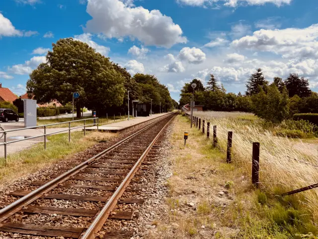 Billede af Nyled Station.