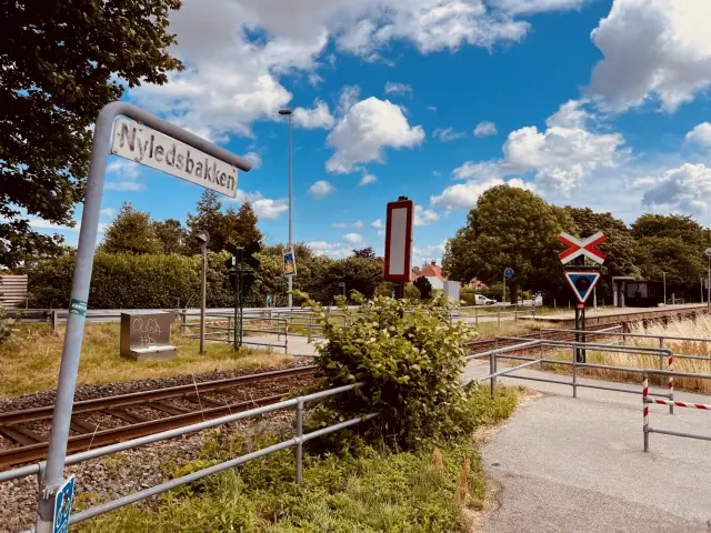 Billede af Nyled Station.