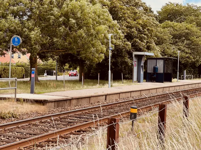 Billede af Nyled Station.
