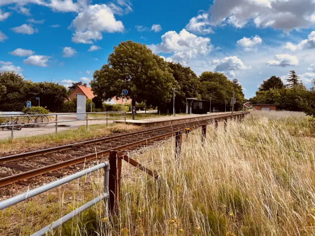 Billede af Nyled Station.