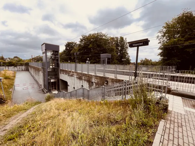 Billede af Vipperød Station.