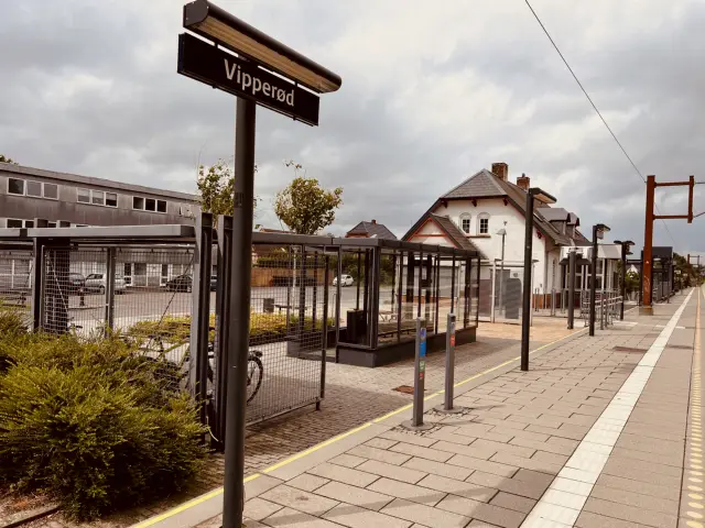 Billede af Vipperød Station.