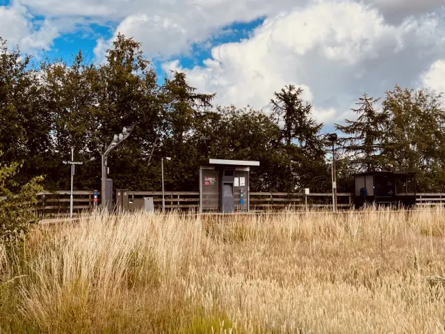 Billede af Ny Hagested Station.