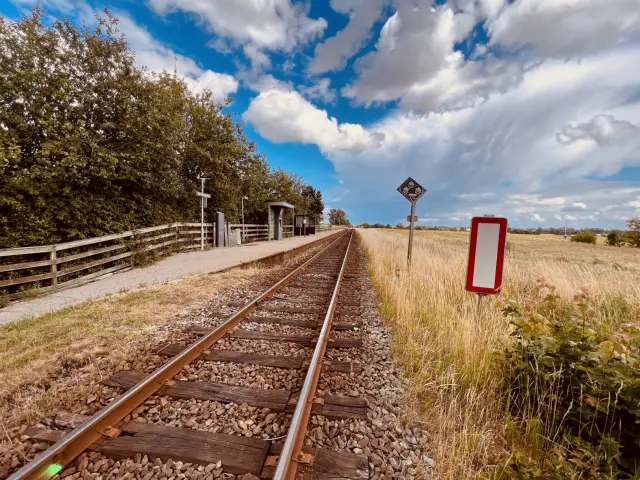 Billede af Ny Hagested Station.