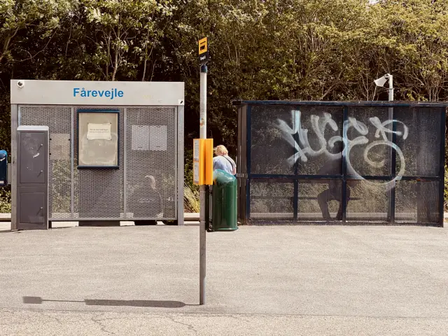 Billede af Fårevejle Station.