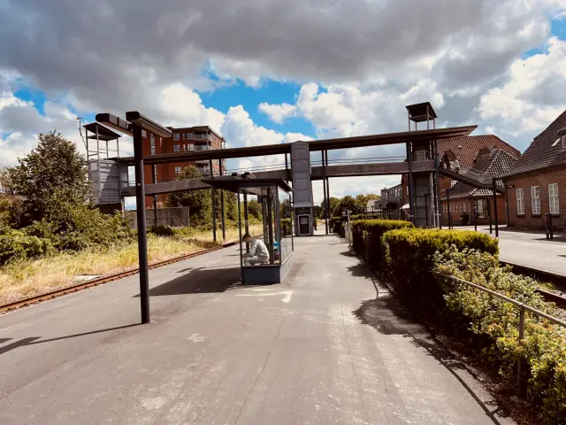 Billede af Brande Station.