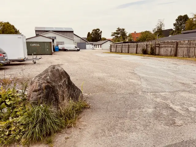 Billede af Brændstrup Station - Station er nedrevet, men Brændstrup Station har ligget her.