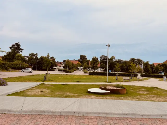 Billede af Rødding Amtsbanegård - Amtsbanegård er nedrevet, men Rødding Amtsbanegård har ligget her.