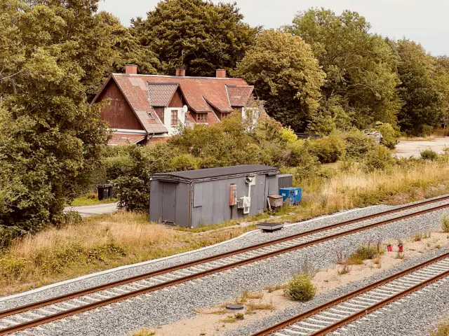 Billede af Værslev Station - Station er nedrevet, men Værslev Station har ligget her.