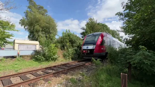 Billede af LT 2030-2130, tidligere VL 2030-2130 fotograferet ud for Løve Station.
