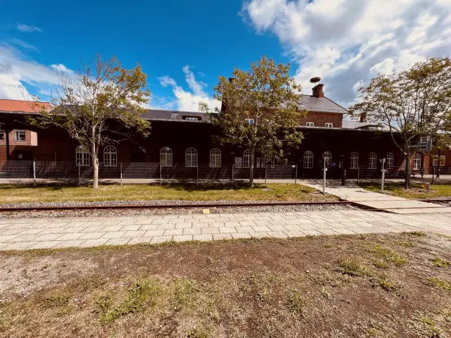 Billede af Skjern Station.