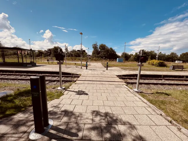 Billede af Skjern Station.