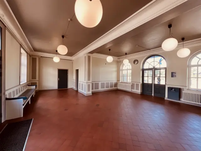 Billede af Skjern Station.