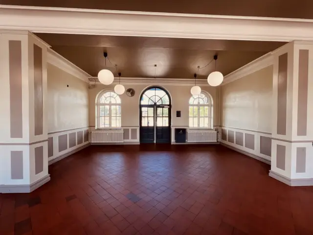 Billede af Skjern Station.