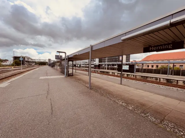 Billede af Herning Banegård Center.