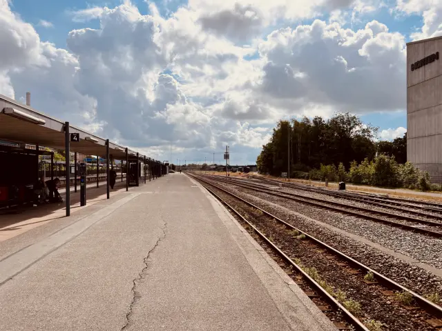Billede af Herning Banegård Center.