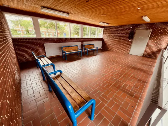 Billede af Kibæk Station.