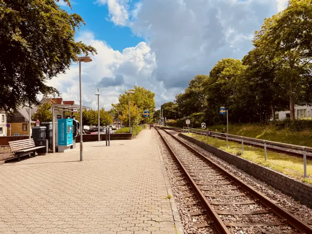 Billede af Kibæk Station.