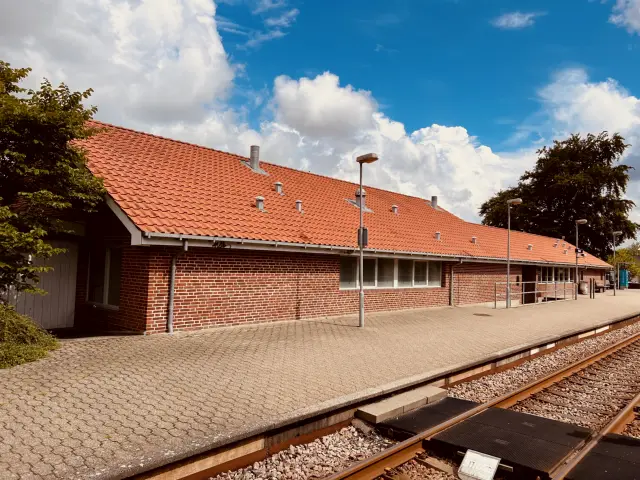 Billede af Kibæk Station.