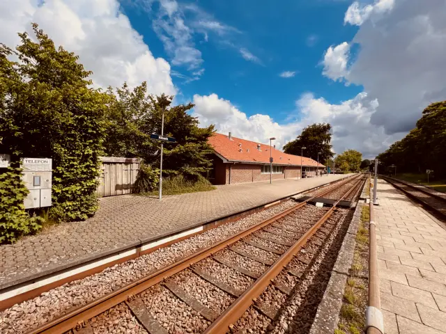 Billede af Kibæk Station.