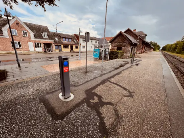 Billede af Troldhede Station.