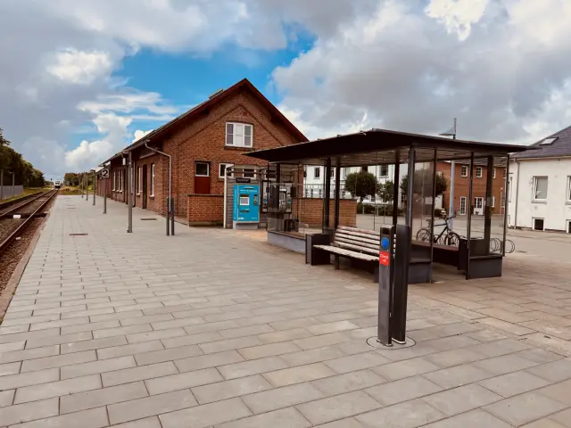 Billede af Borris Station.