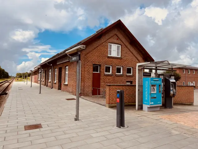 Billede af Borris Station.