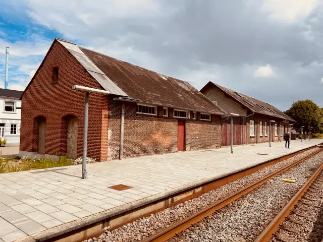 Billede af Borris Station.